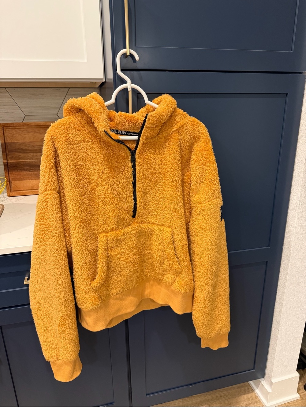 Cozy Yellow Hoodie Zip with Pockets